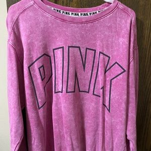 Pink Victoria Secret sweatshirt
